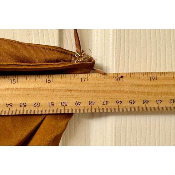 NWOT Celia One Shoulder Bronze Midi Dress by BalticBorn Medium - Picture 13 of 13